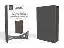 NBLA SANTA BIBLIA, LETRA GRANDE, TAMAÑO COMPACTO, PIEL FABRICADA, AZUL MARINO, CON CIERRE, EDICIÓN LETRA ROJA