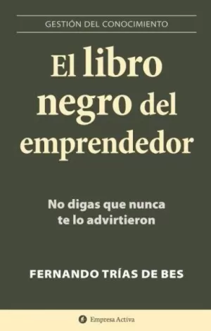EL LIBRO NEGRO DEL EMPRENDEDOR