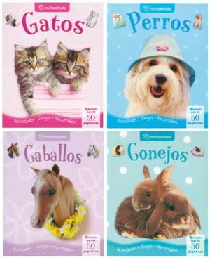CABALLOS, GATO, PERRO, CONEJO