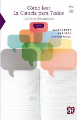 LA CIENCIA PARA TODOS 207 - COMO LEER LA CIENCIA PARA TODOS - GENEROS DISCURSIVOS
