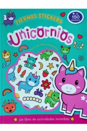 TIERNOS STICKERS UNICORNIOS