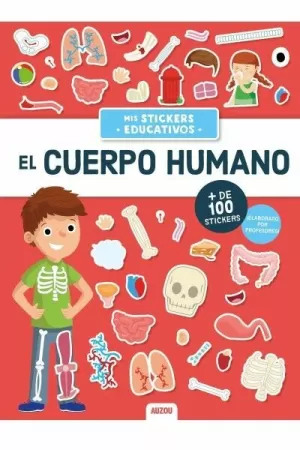 EL CUERPO HUMANO, STICKERS EDUCATIVOS