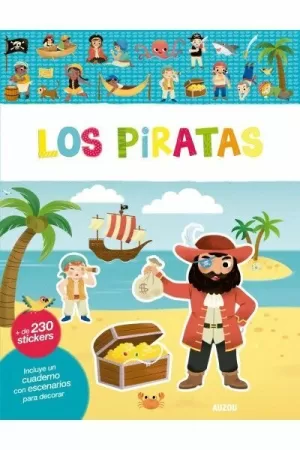 PIRATAS, LIBRO DE STICKERS